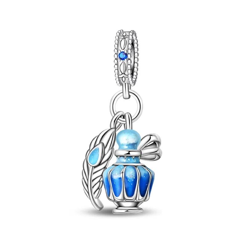copper Colorful Sunflower Dog Boys Gift Items Butterfly Aircraft Earth Charm Bead Charms Compatible With Authentic Pendant Jewellery Make Up