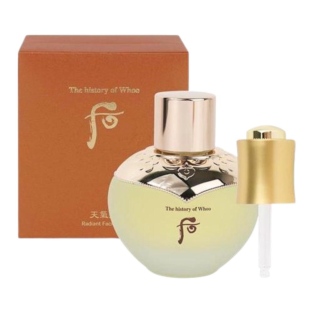 The history of whoo Cheongidan Wild Ginseng Facial Oil 30ml | Korean Herbal Anti-Aging & Nourishing Face Oil | Radiance & Hydration K-Beauty Skincare