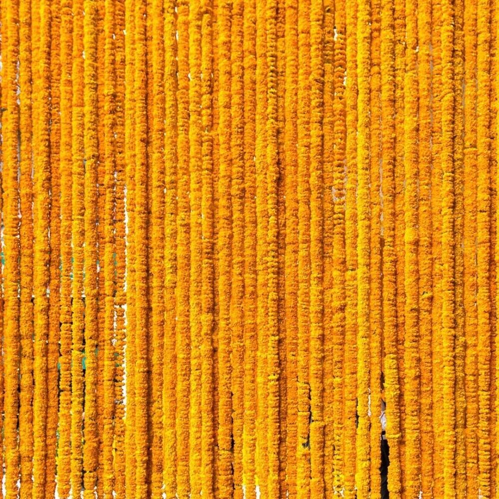 1.5m Home Room Decor Wedding Decor Artificial Flower Decoration Halloween Marigold Garland Tree