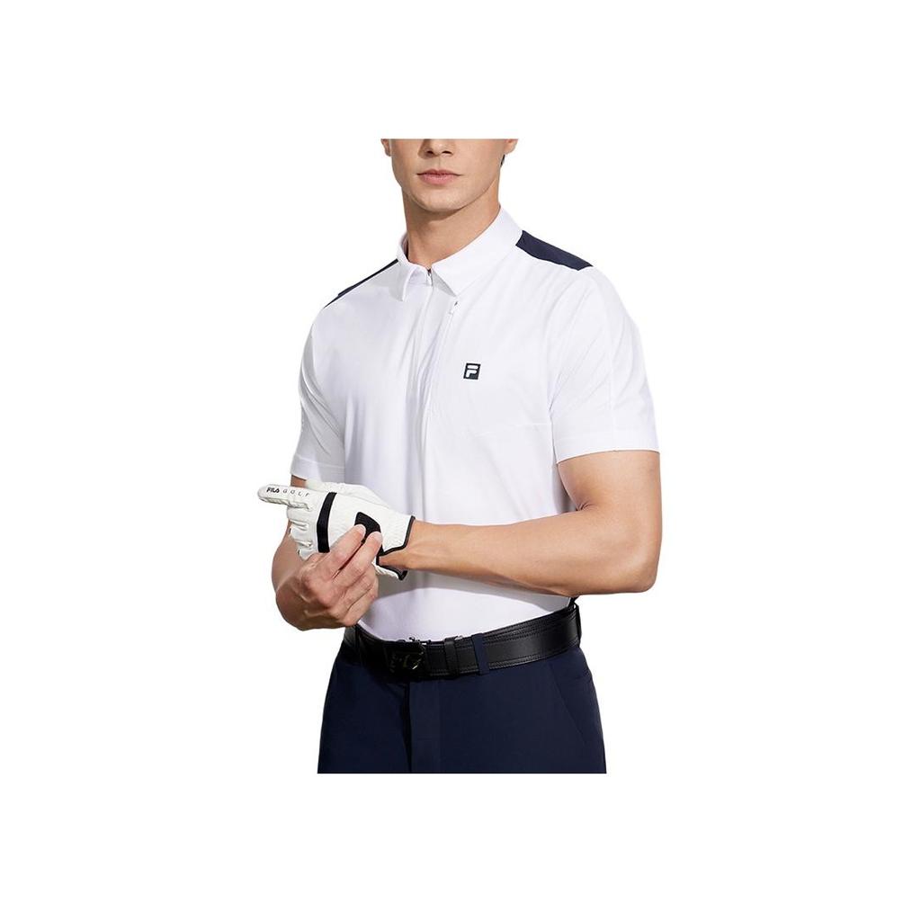 New FILA Polo Shirt Men's Jade White A11M425139F-WT