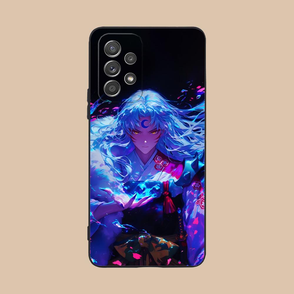 

Anime Sesshoumaru Mobile Phone Case for Samsung Galaxy A56 55 54 53 52 51 36 35 34 23 16 15 5G Colour Cover Pretty Luxury Cover Galaxy A51 5G