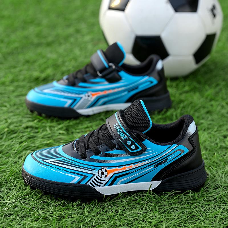 Professional Boys Broken Nails Velcro Lightweight Breathable Training Shoes Primary and Secondary School Students 2025 Fashion Trend Short Nail Sn