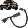 Rear Marker Light Wire Harness for 2023-2025 Ford F250 F350 Super Duty SRW | Replace HC3Z-13A613-C, Plug Play LED Rear Center Marker Light Power