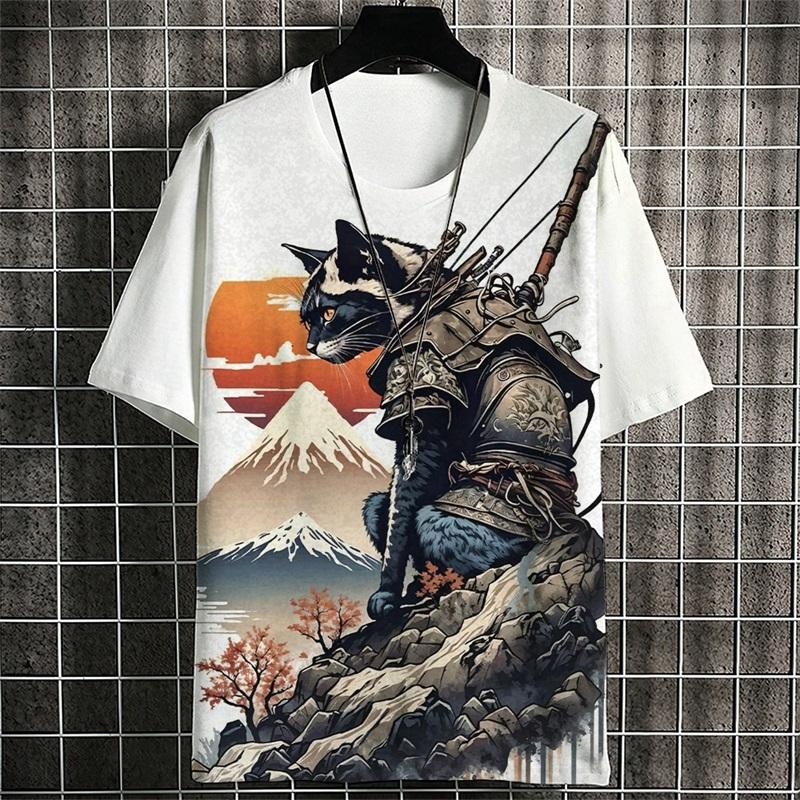 Street wear men s casual T-shirt men s top 2XS