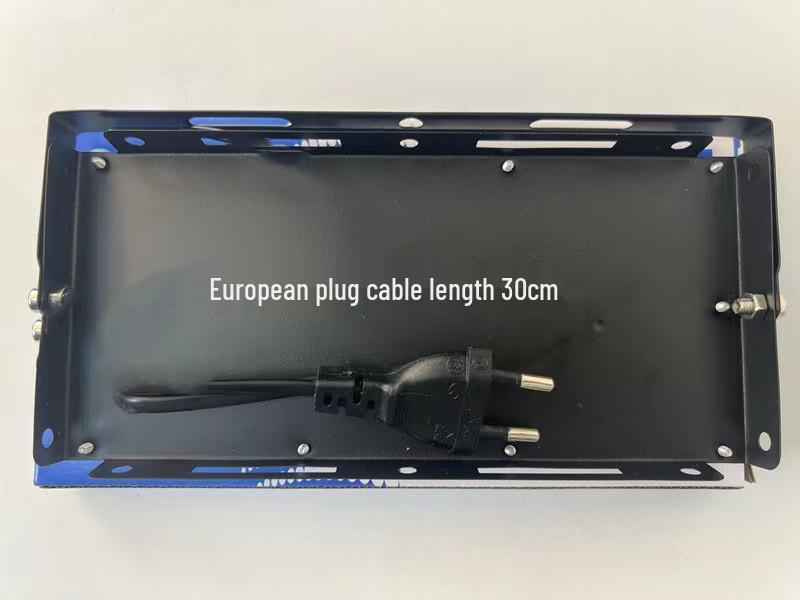 50W/100W Outdoor Waterproof LED Floodlight with European Plug, Super Bright Projection