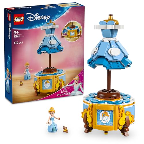 

Игрушка LEGO Disney Princess Платье Золушки - Подарок на День Рождения - Строительные Блоки - Девочки, Мальчики, Дети Возраста 9, 10, 11 Лет - Ученики Начальной Школы - D
