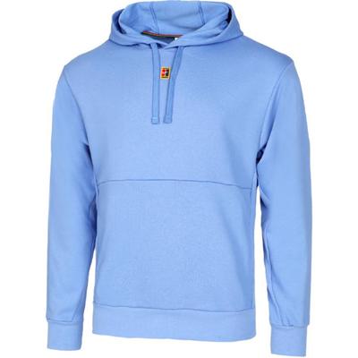 Court Solid Color Hooded Casual Long Sleeve Sweatshirt Men Sweatshirt Polar-Blue DA5712-450
