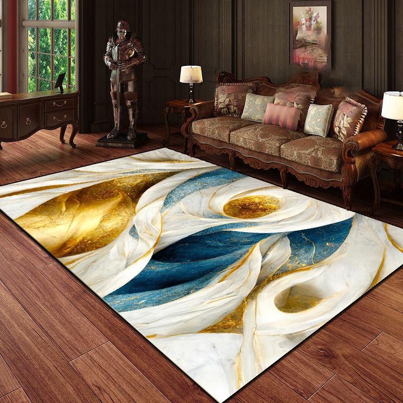

Modern Luxury Style Home Decor Carpets Living Room Large Area Washable Rugs Non-slip Entrance Door Mat Customizable Room Tapis 60x90cm