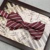 Soft Red Serise Bow Tie Bowknot Bridegroom Groomsman Cravat Creative Men Necktie  Chinese Wedding