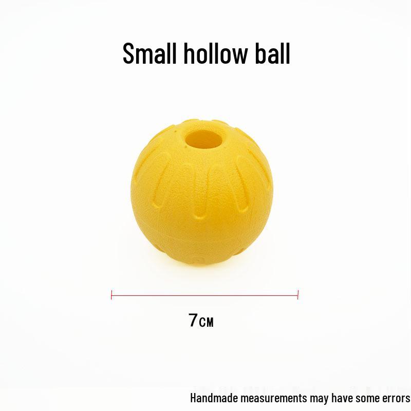 Профессиональная игрушка для дрессировки собак с кольцом для перетягивания - EVA молярный мяч