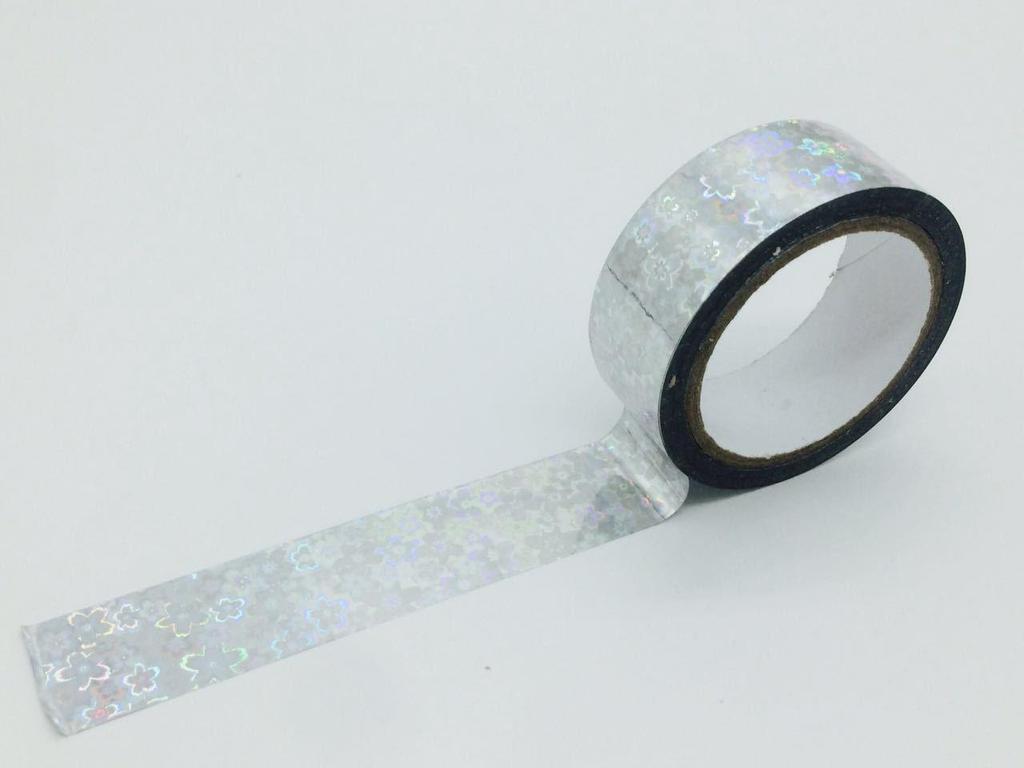 Reflective Colorful Laser Tape for Stationery, Books, Desks, Chairs, and Gift Wrapping Decorations