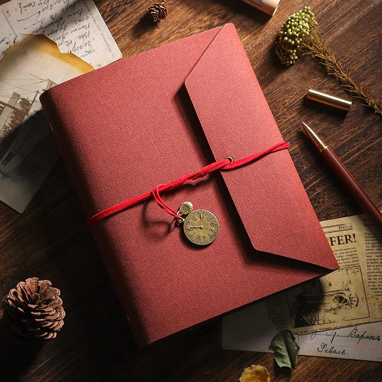 

Korean DIY Photo Album: Graduation, Couple, Baby Memory Journal красный/ржавый