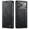 Retro Leather Phone Case for IPhone 17E 16E Air 17 16 15 Plus 14 13 12 11 Pro Max Magnetic Flip Wallet with Card Holder Cover