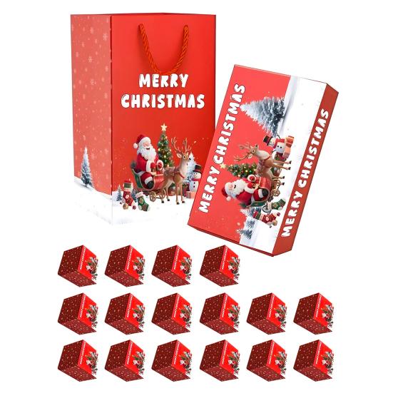 Christmas Explosion Gift Box for Money DIY Folding Bouncing Gift Box Surprise Money Gift Holder for Cash Pop Up