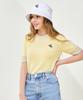 MARINADE Casual Cropped Color Block Short Sleeve Knit Y Bp