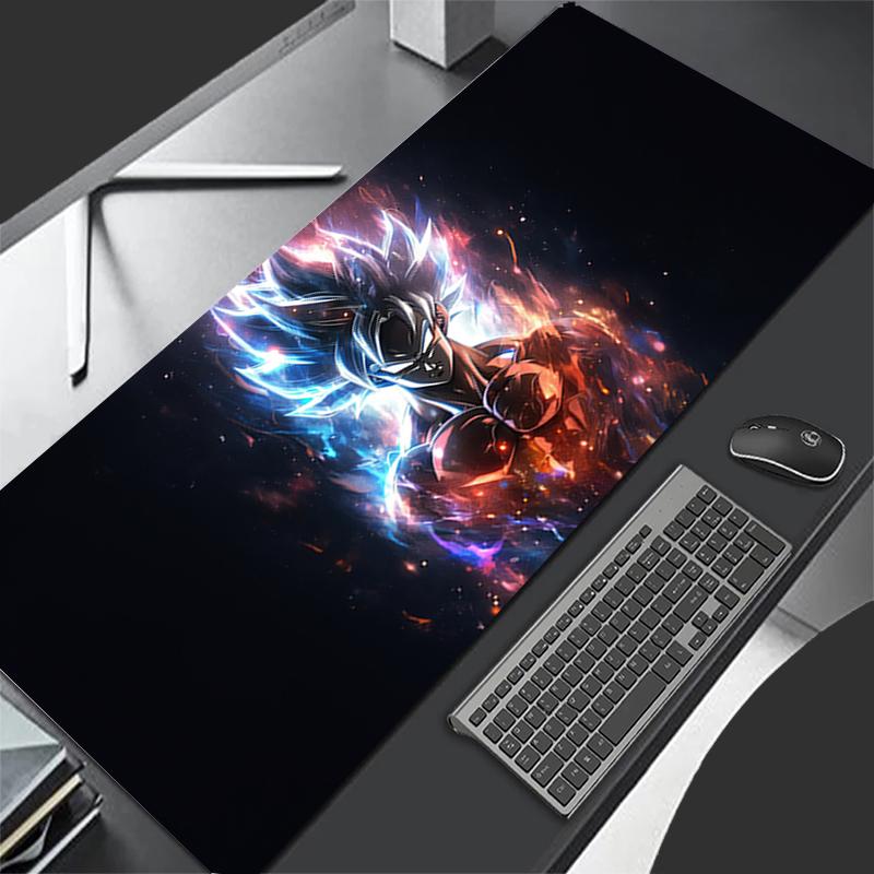 Anime Pad Mouse HD Print Computer Gamer Locking Edge Mousepad Big Keyboard PC Dragon BallZ DBZ Mice Mats Pad for csgo Mouse Pads