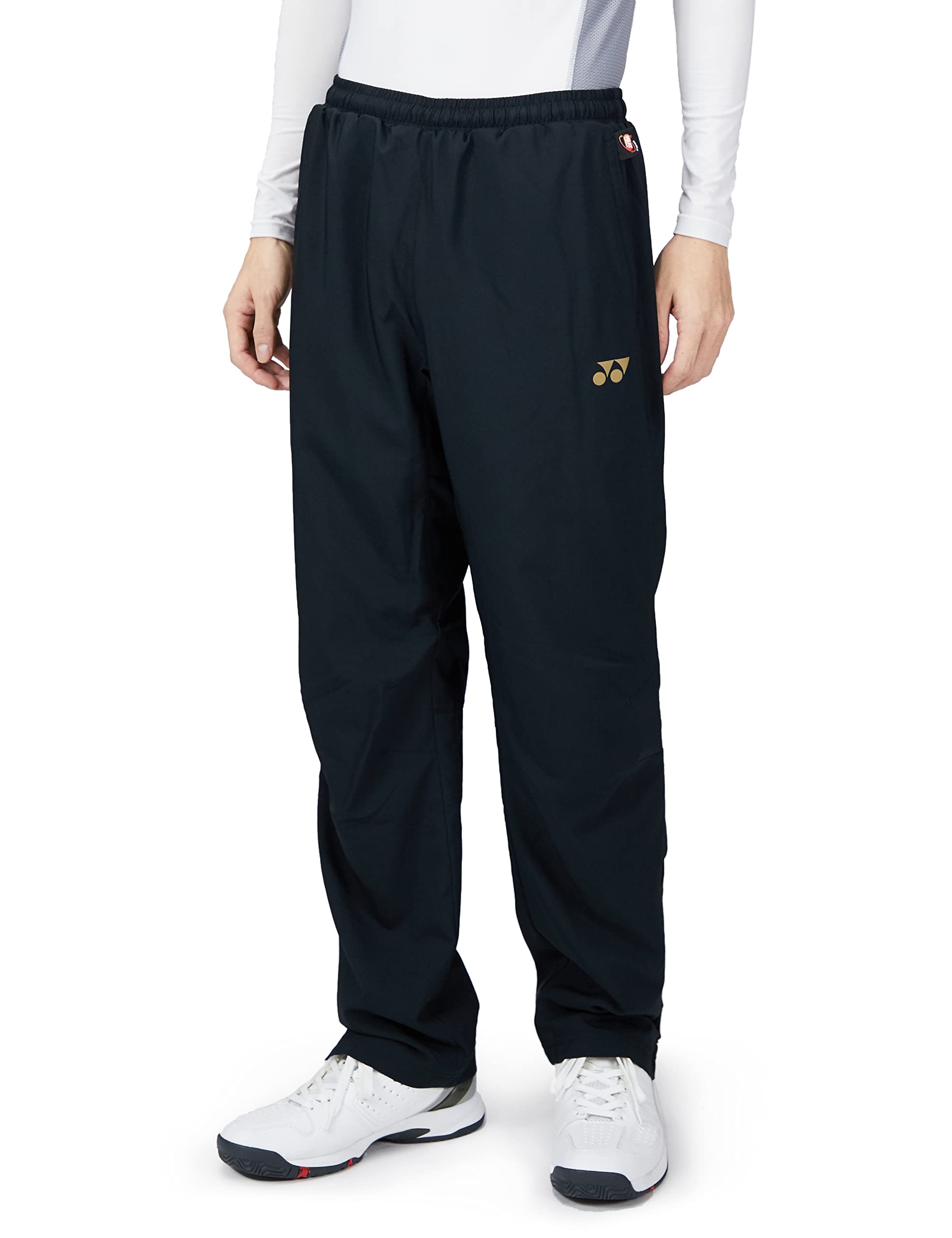 

Yonex Lined Wind Warmer Pants Black Size L (Fit Style), (007),