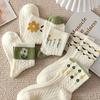 Flower Women's Mid-Calf Socks