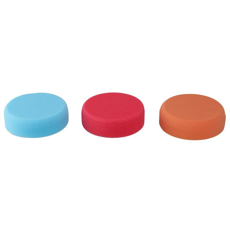 150mm Auto Auto M14 Gewinde Polieren Wachsen Reinigen Polieren Schwamm Weiche Pads Kit