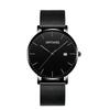 Teen Thin Watch Men's High School Student Trend Non-Mechanical Watch Junior High School Student Quartz Simple Watch