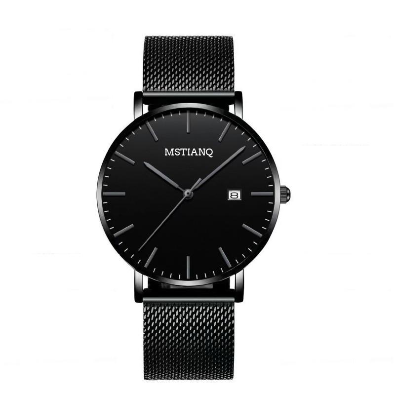 Teen Thin Watch Men's High School Student Trend Non-Mechanical Watch Junior High School Student Quartz Simple Watch