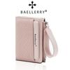 Baellerry Fashion Design Short Wallets for Women Men Casual Classic Bi-fold Purse Zipper Money Pack