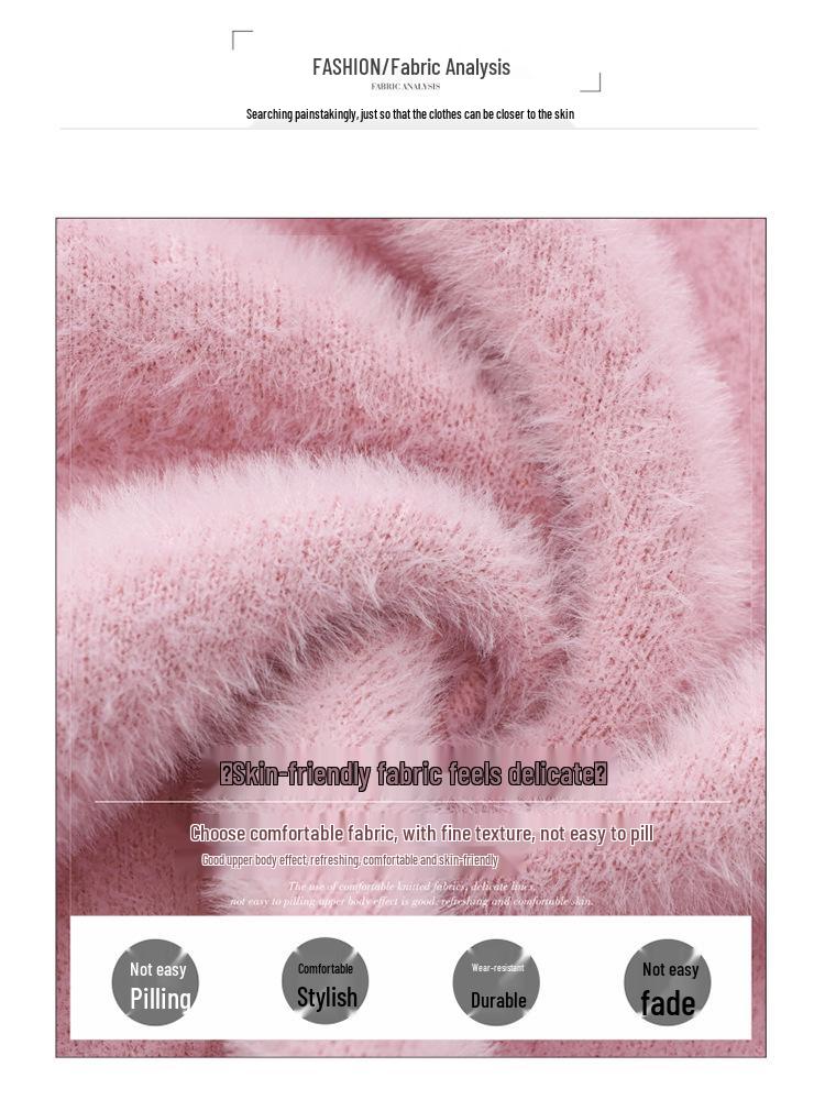 New Arrival: Thick Velvet Sweater for Middle-Aged & Elderly Women