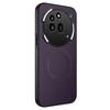 Magnet Silicone Case For Nothing Phone 3A Pro Wireless Charging Carbon Fiber PU Leather Texture Anti-Drop Soft Cover Phone Cases