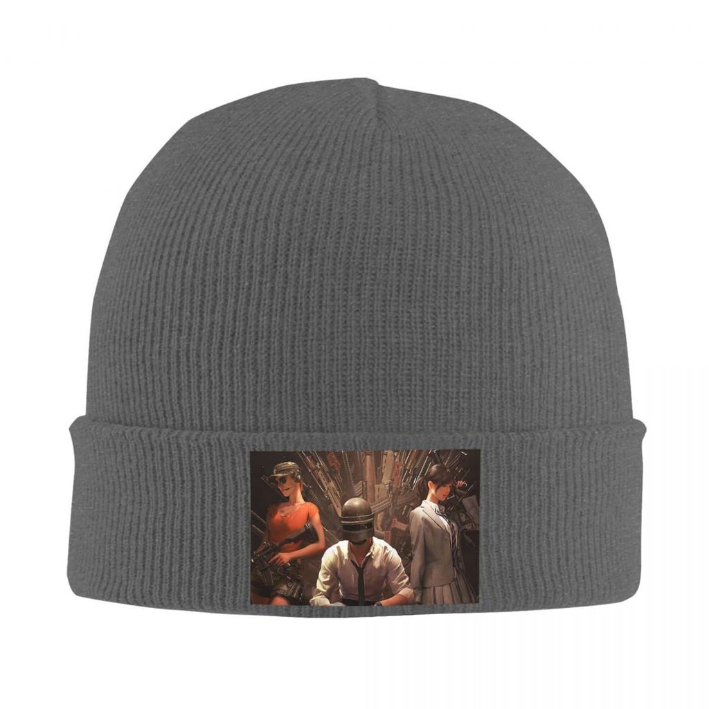 Pubg Battlegrounds Shooting Game Warm Knitted Cap Winter Knit Bonnet Hat Skullies Beanies Hip Hop Caps for Unisex