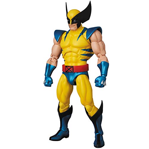 MAFEX No. 096 Wolverine Comic Version Action Figure, Approximately 145mm Tall, Pre-painted