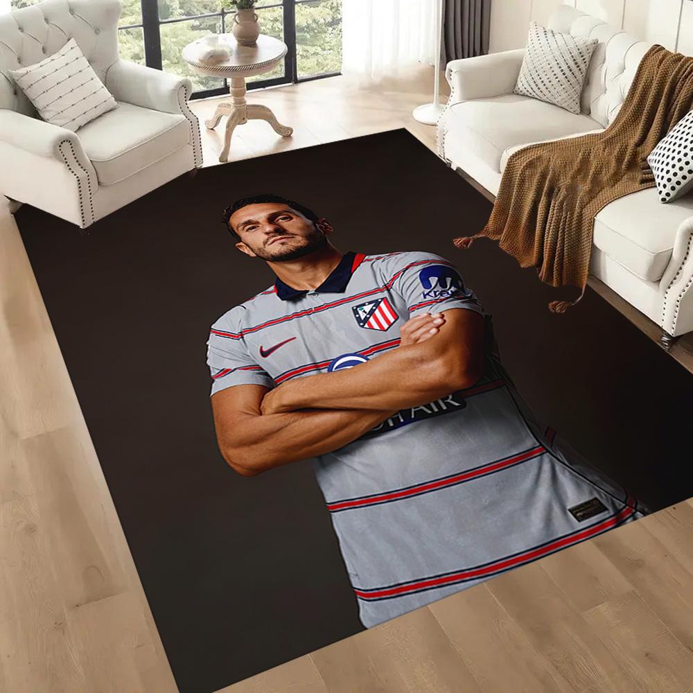 Atletico Madrid Area Rug Suitable For Hallway Study Room Foyer Decorate Room Antislip Carpet Office Home Decor Perfect Gift For Friends Family