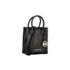 Michael Kors Mercer Classic French Commuter Letter Accordion Bag Crossbody Shoulder Bag Leather Tote Mini Women Bags Black 35S1GM9T0L-001