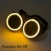 2026 Round LED Glasses Disco Fluorescent Party Punk Luminous Glasses Men Women Bar Nightclub Neon Glasses Music Concert Supplies