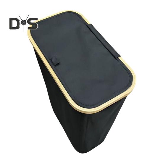 Toilettenpapier-Aufbewahrungskorb mit Deckel, großes Fassungsvermögen, atmungsaktiv, leicht zu reinigen, zusammenklappbares Design, Toilettenpapierhalter, Spender, Aufbewahrungs-Organizer