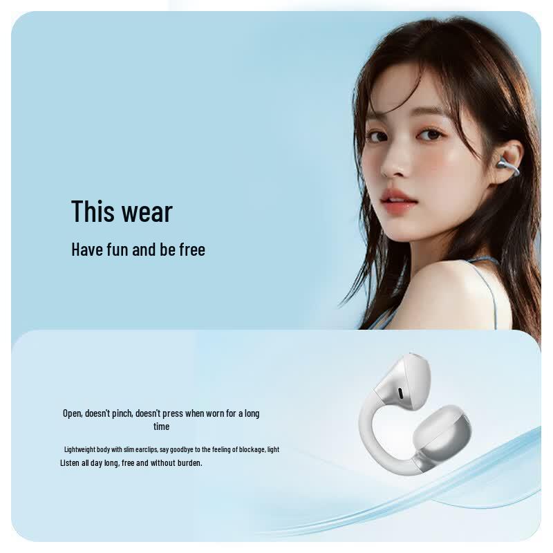 Edifier X-Clip Open-Ear Wireless Earbuds