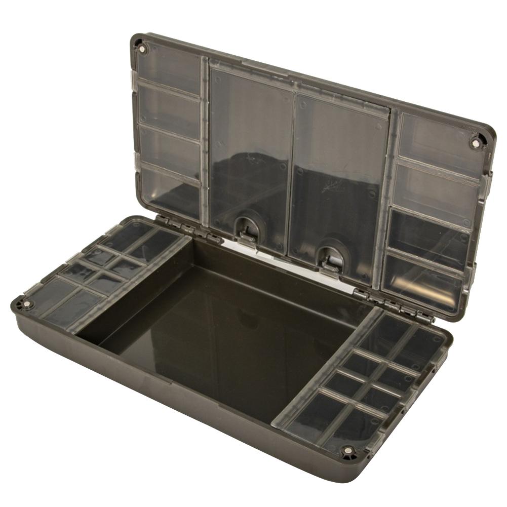 Carp Fishing Organizer Box Portable Fly Fish Tackle Boxes 27 Grid Magnetic Multipurpose Compartments Fishing Gear Accessories