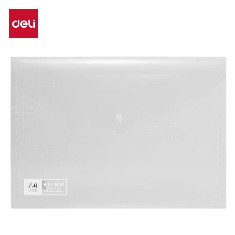 Deli A4 Transparent File Folder (10 Pack)