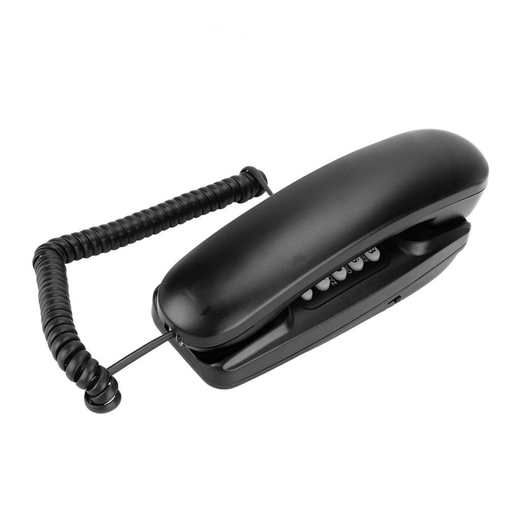 Wall Mount Landline Telephone Extension No Caller ID Home Phone For Hotel Family