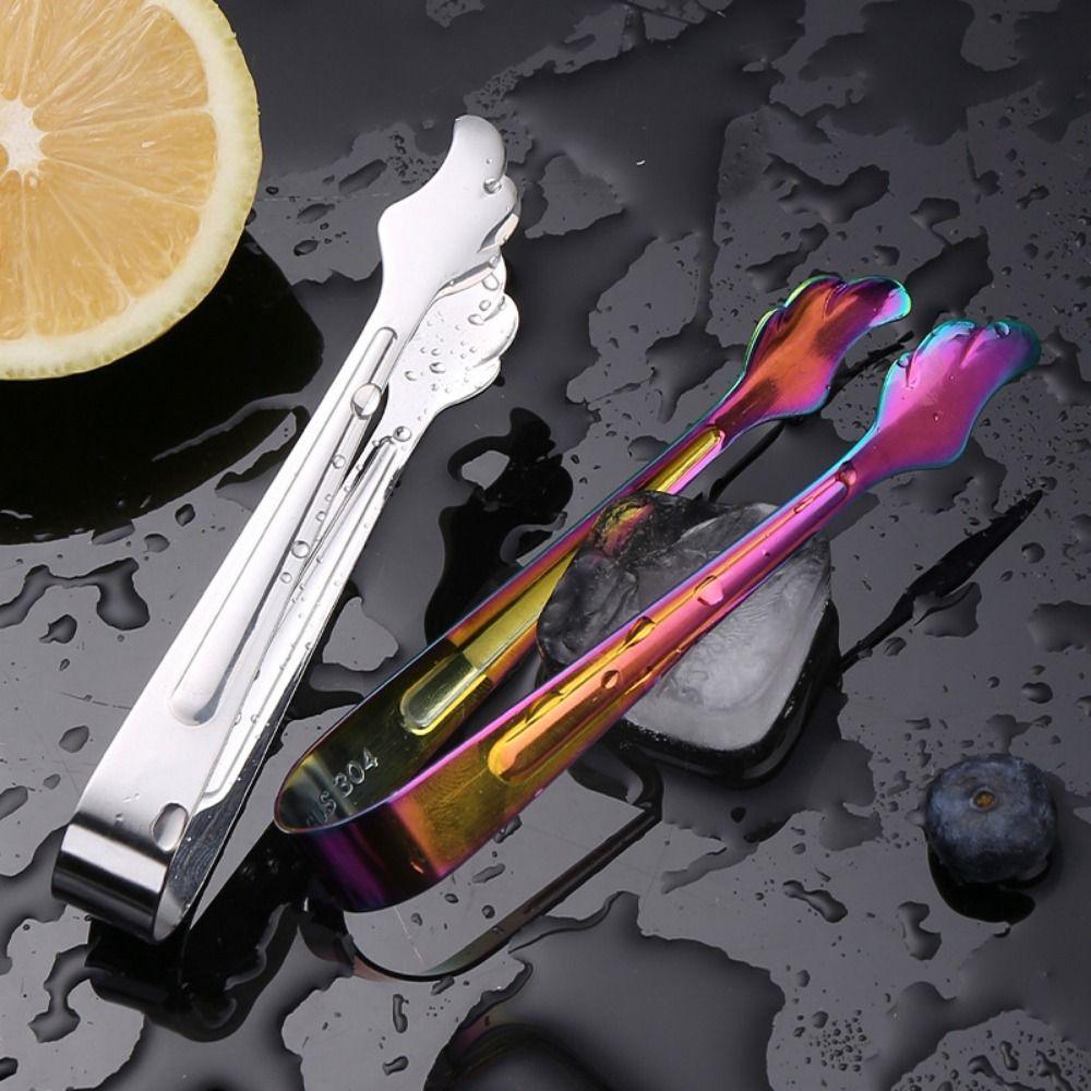 Non-rust Coffee Sugar Clip Colorful BBQ Clip Multifunction Sugar Tong Hotel