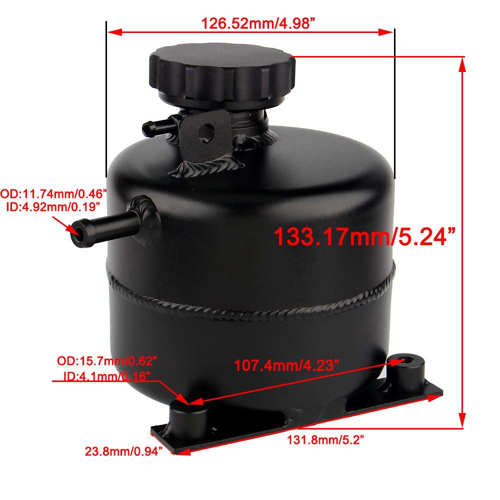 Polished Aluminum Alloy Coolant Tank for BMW R53/R52 MINI
