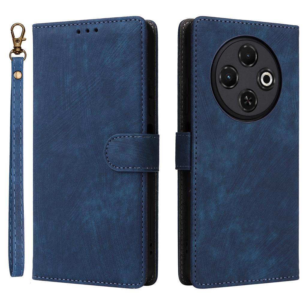 For TECNO Spark 30C 4G kL5n Wallet Case RFID Blocking PU Leather Cover Stand View