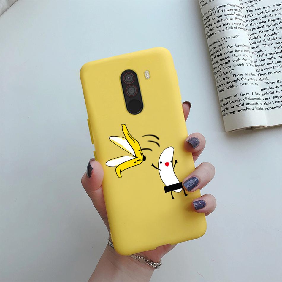For Xiaomi Pocophone F1 Case Cute Cactus Soft TPU Silicone Back Cover For Pocophone F1 F 1 Poco F1 Phone Case Fundas Coque Shell