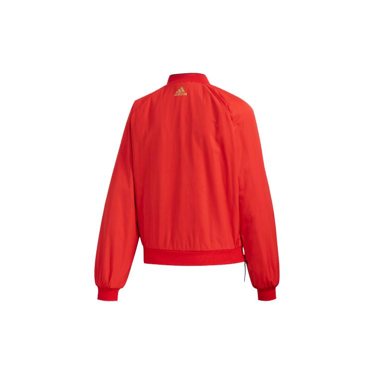 Adidas CNY Collection Velvet feel Coat Women's Red FU6236