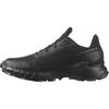 ALPHACROSS 5 Trail Running Size Cm Gore-TEX Women's Shoes, Black/Black/Ebony, 23.0