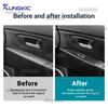Real Soft Carbon Fiber Sticker For Mazda 3 BK 2004 2005 2006 2007 2008 2009 Window Control Panel Trim LHD RHD Car Accessories