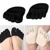 Foot Pad Heelless Half Socks Forefoot Open Toe Socks Forefoot Socks Invisible Socks Sock Slippers
