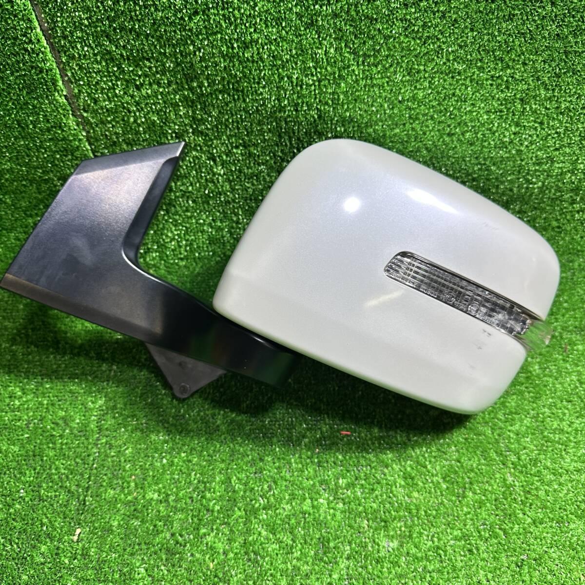 478) MH34S Wagon R left side mirror door mirror Z7T pearl white