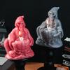 Halloween Silicone Ornament Mold Soap Making Mold Skull Shape Candle Mold Silicone Texture Suitable for Home Decorations