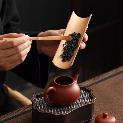 Handmade Wood Tea Leaf Matcha Sticks Spoon Teaware Leaf Wood Tool Tea Cooking Gadget Spice Kitc I8K7