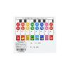 Melody Merry Do-Re-Mi Learning Stickers (with name stickers) - Removable scale stickers for use with DN-1 keyboard harmonicas and toy pianos.
